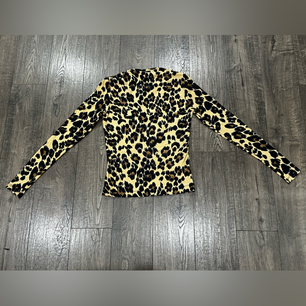 Cache Leopard Print Blouse - image 4